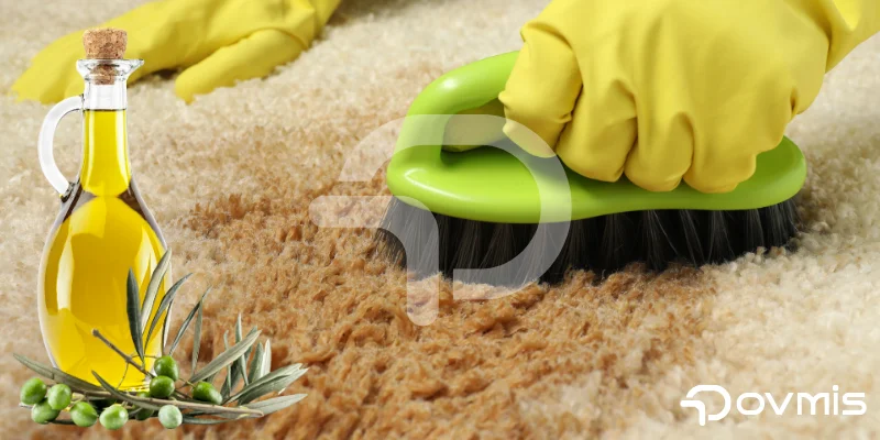 zeytinyağı halıdan nasıl çıkar