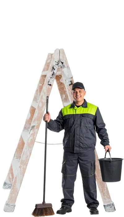 inşaat sonrası temizlik ekibi