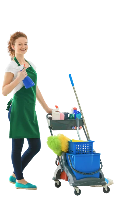 villa temizlik personeli kadın