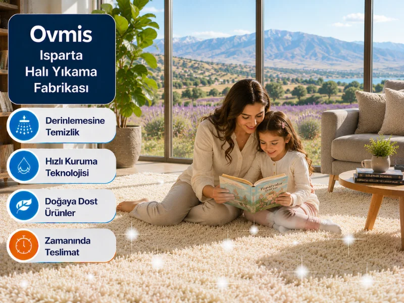 isparta halı yıkama fabrikası